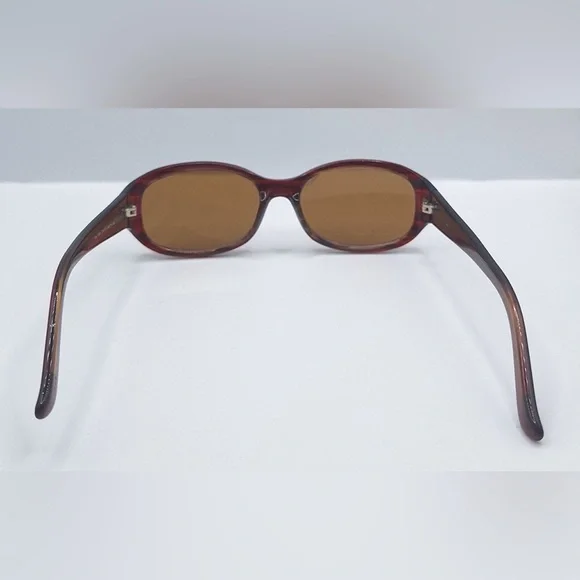 Guess GU6225 Burgundy Oval Sunglasses Frames Only - Picture 6 of 8